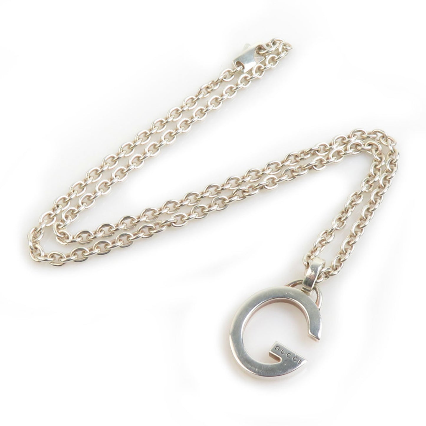 Gucci necklace in 925 silver for men and women (h31690a)