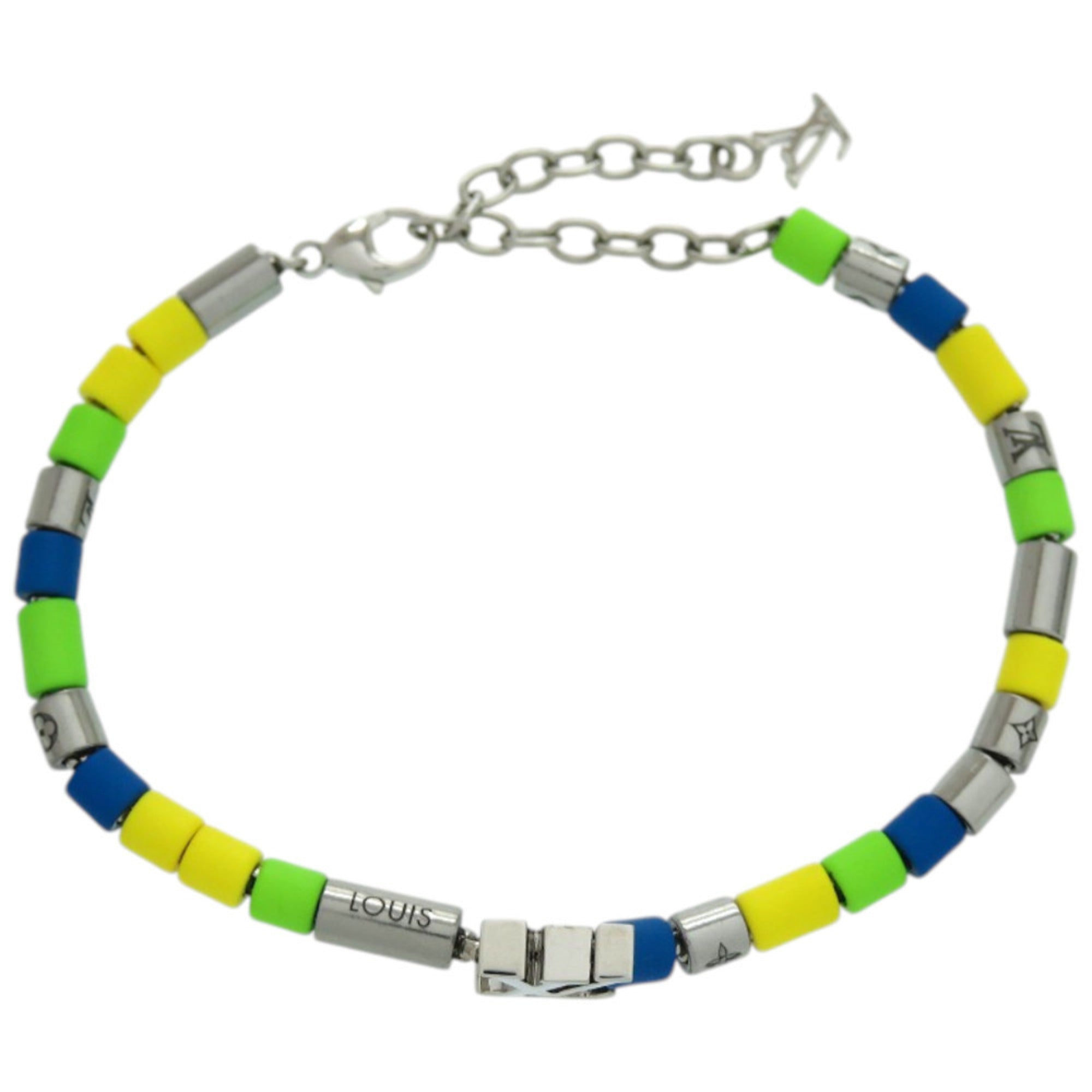 Like new Louis Vuitton Sunrise Bracelet M00653 Metal Blue LV 1561 — Like New