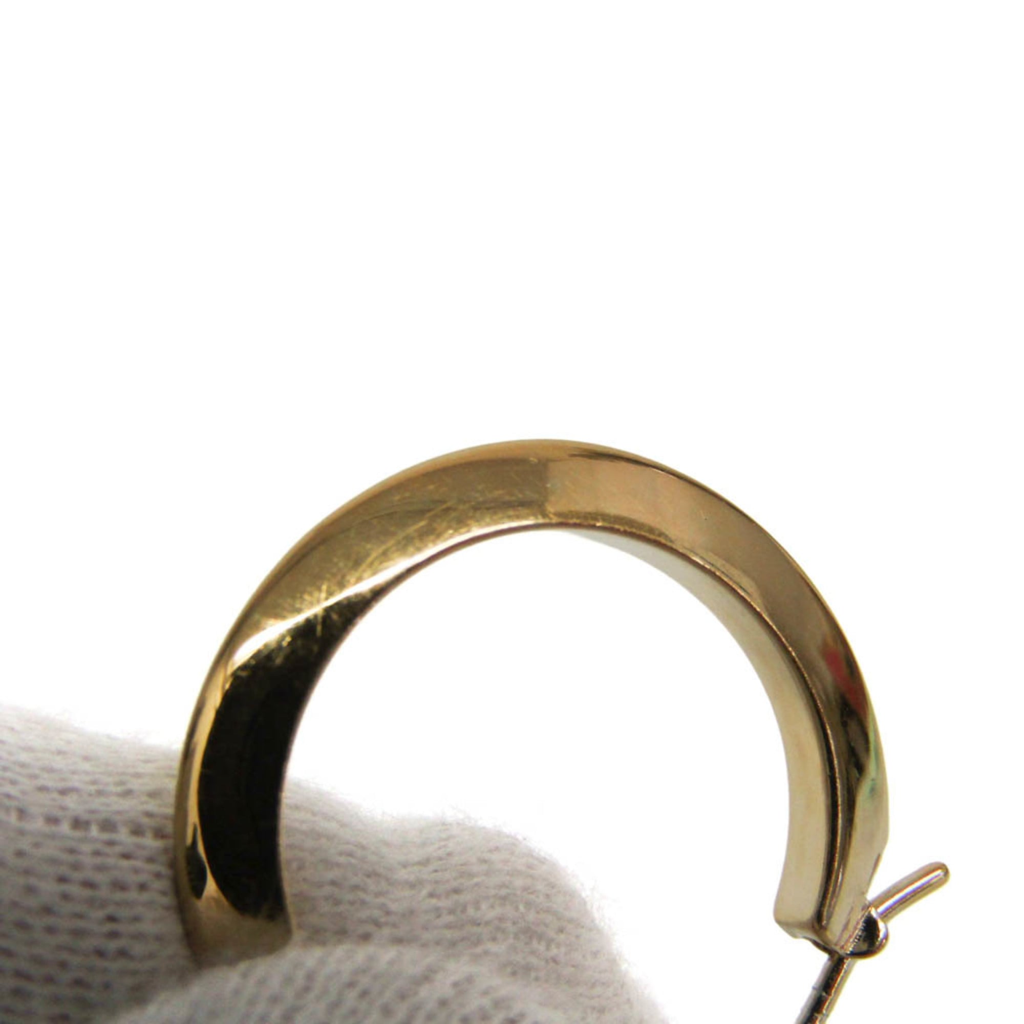 Bottega Veneta Essential Silver Hoop Earrings Gold — Like New