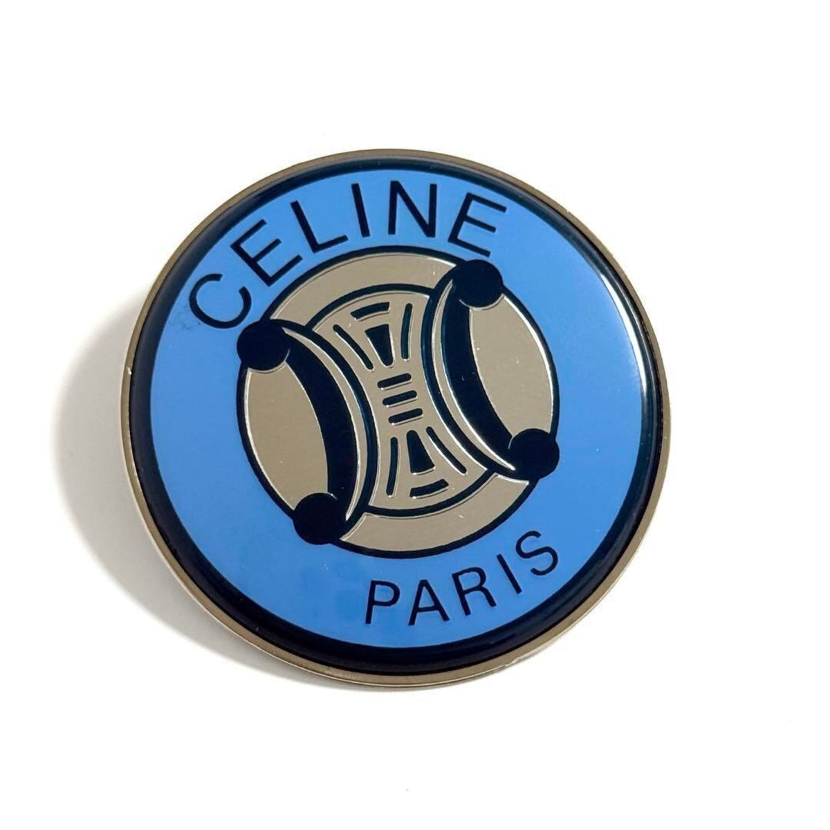 Celine Men's Women's Triomphe Brooch Pin Badge — Like New