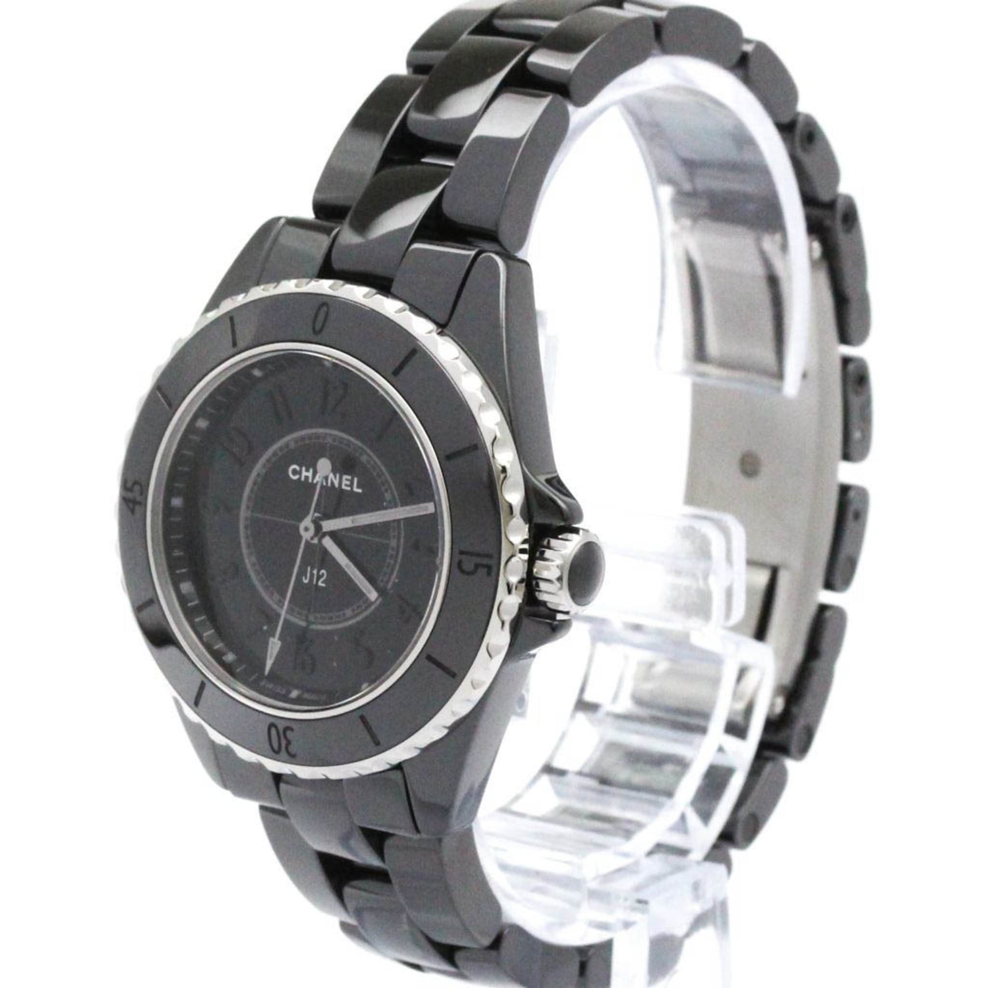 CHANEL J12 Phantom Ceramic Quartz Watch H6346 Polished — Very Good
