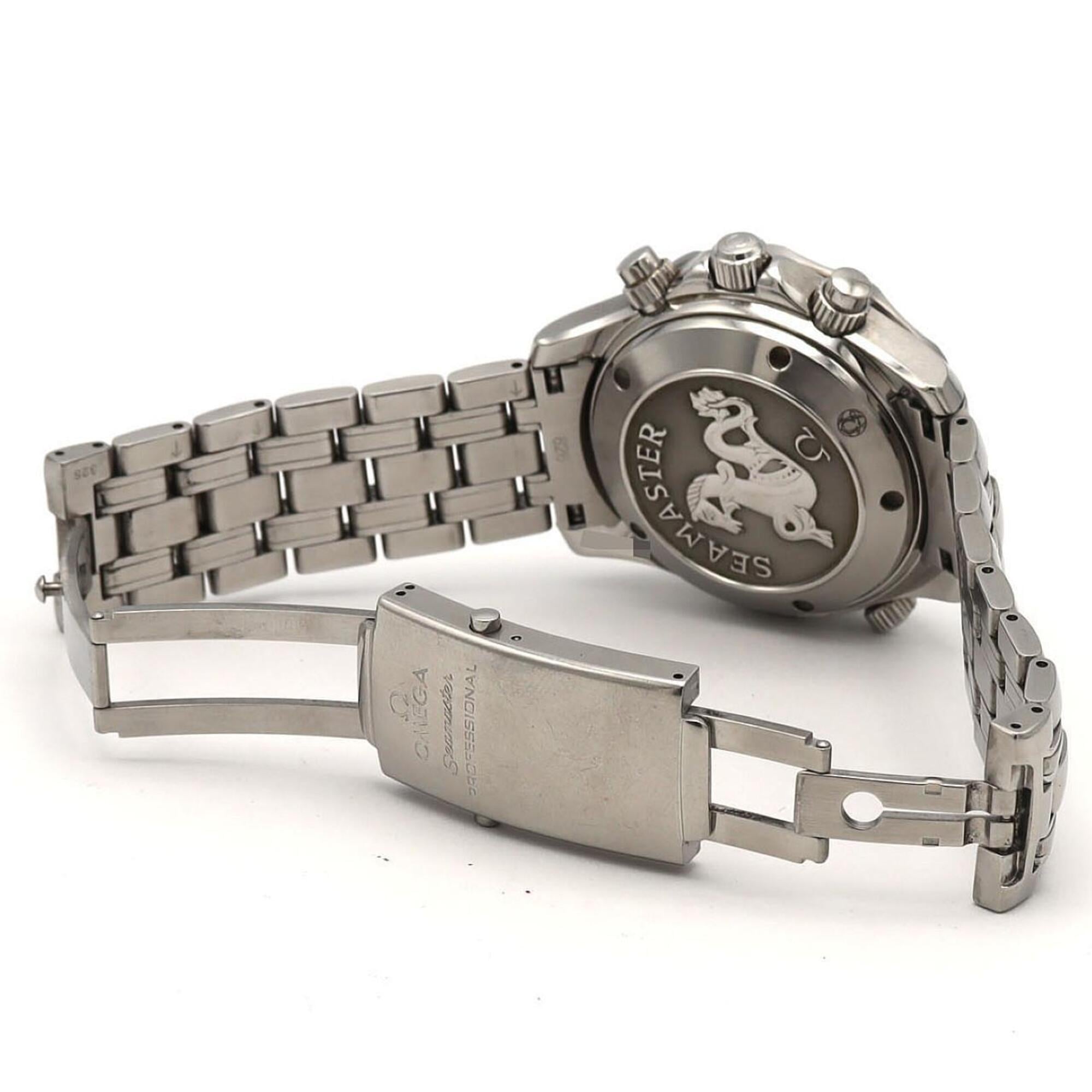 Omega Seamaster Professional Diver's 300M Chronograph 213.30.42.40.01.001 Stainless Steel Automatic Watch — Good