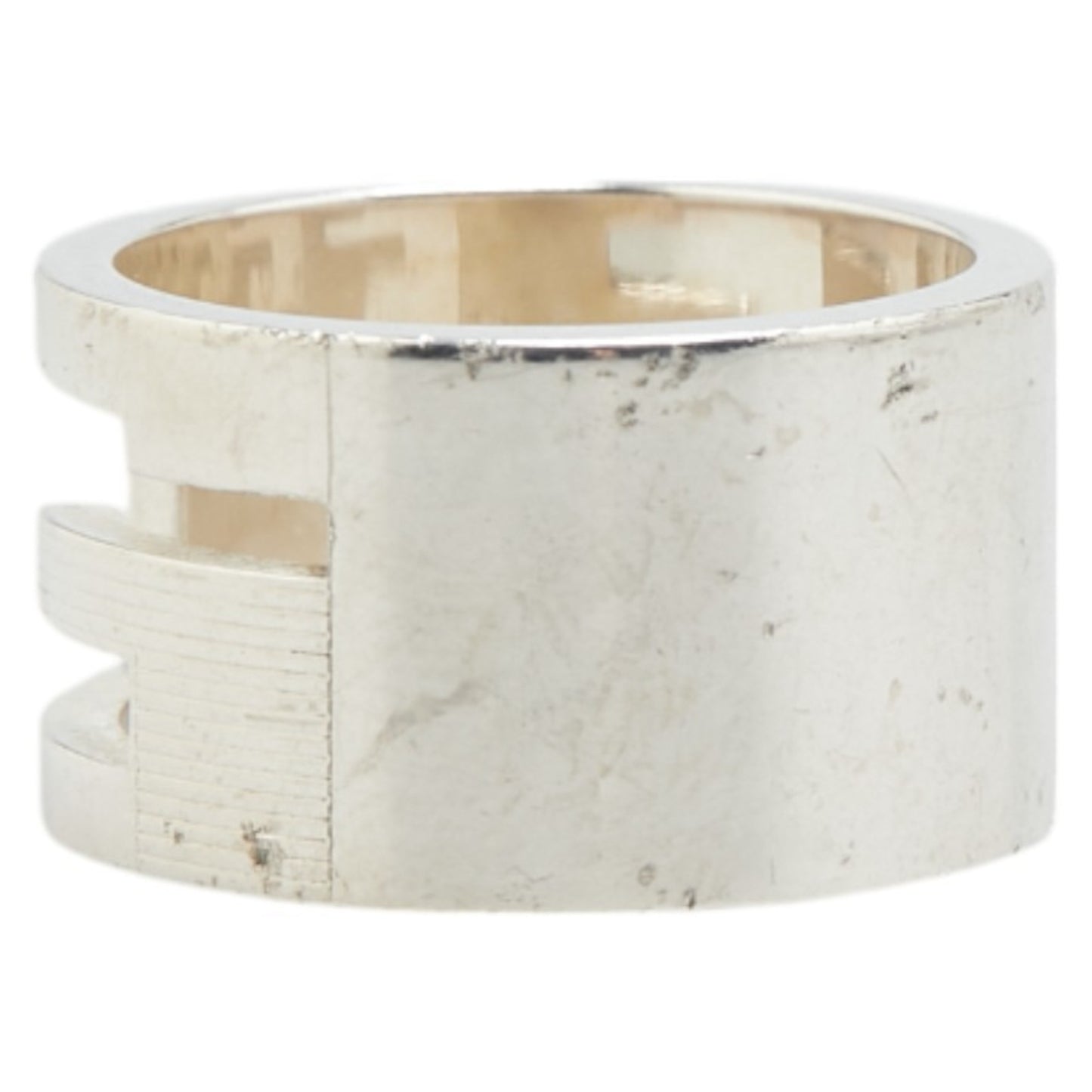 Gucci Branded G Ring #15 SV925 Silver Women's GUCCI