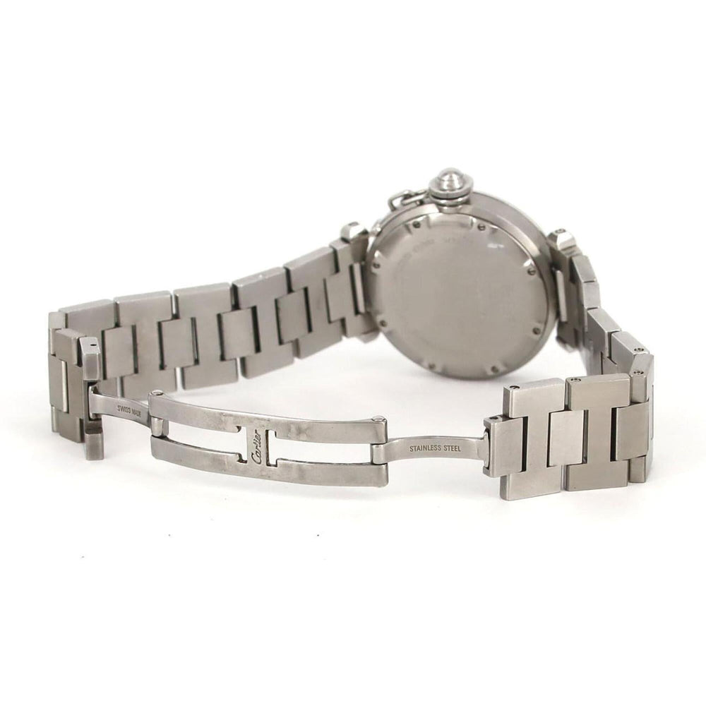 Cartier Pasha C Grande Date W31058M7 Stainless Steel Automatic Watch — Good