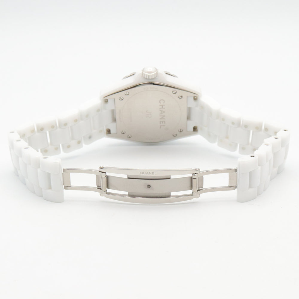 Chanel J12-365 Ceramic Men's Watch, White (H3837) — Very Good