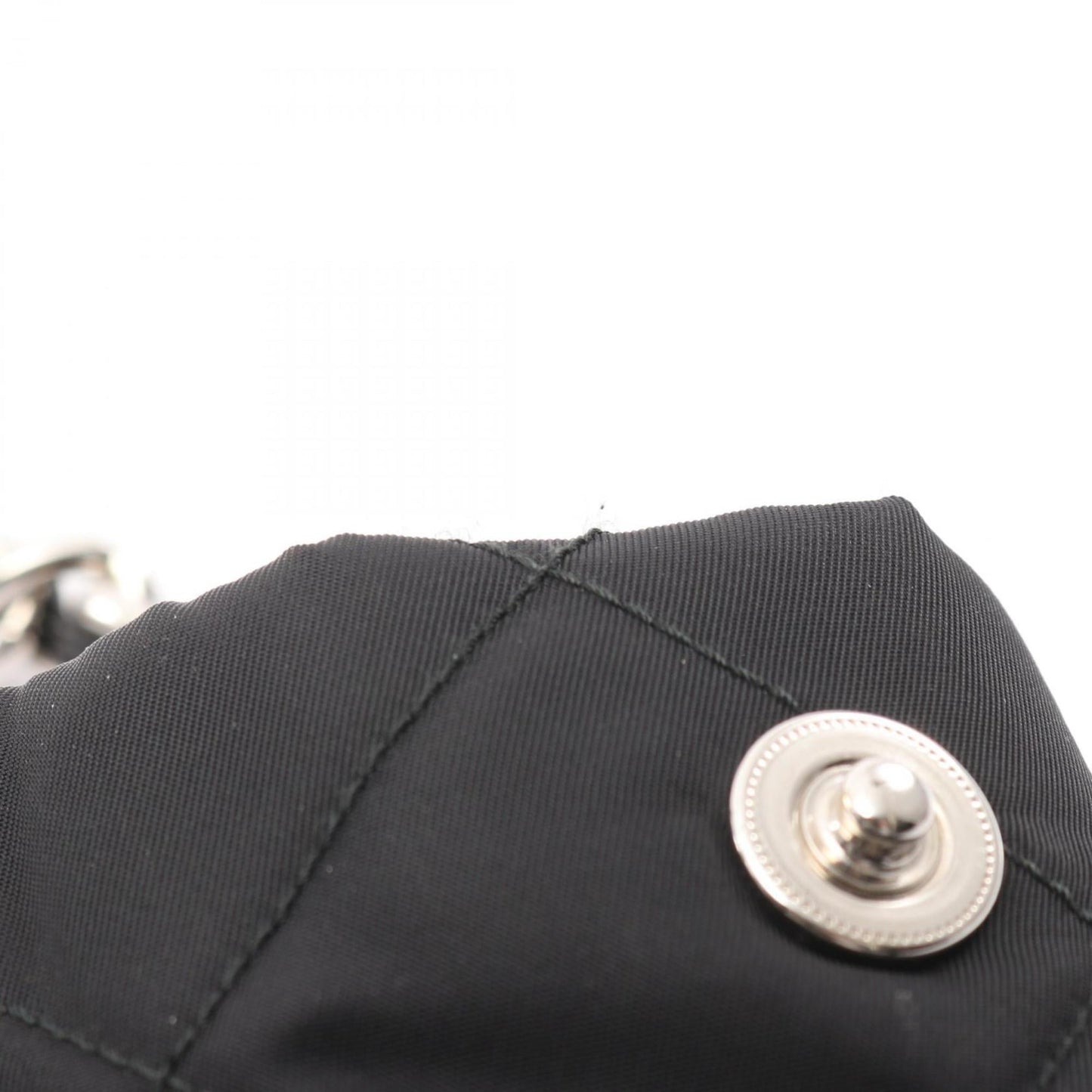 Prada TESSUTO IMPUNTU Tote Bag in Nylon and Saffiano Leather, Black, Women's, 1BG740