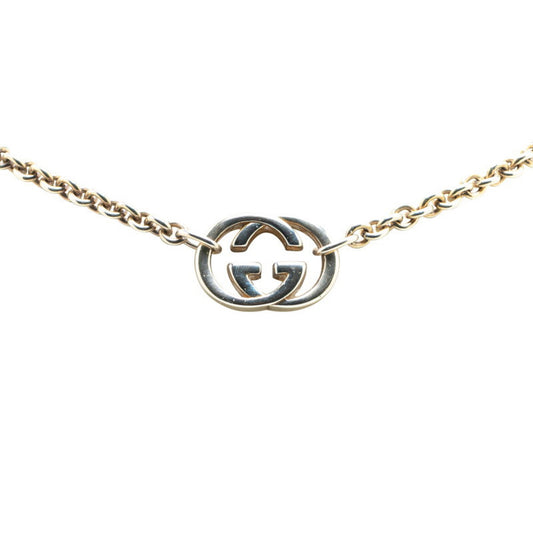 Gucci Interlocking G Chain Necklace SV925 Silver Women's GUCCI