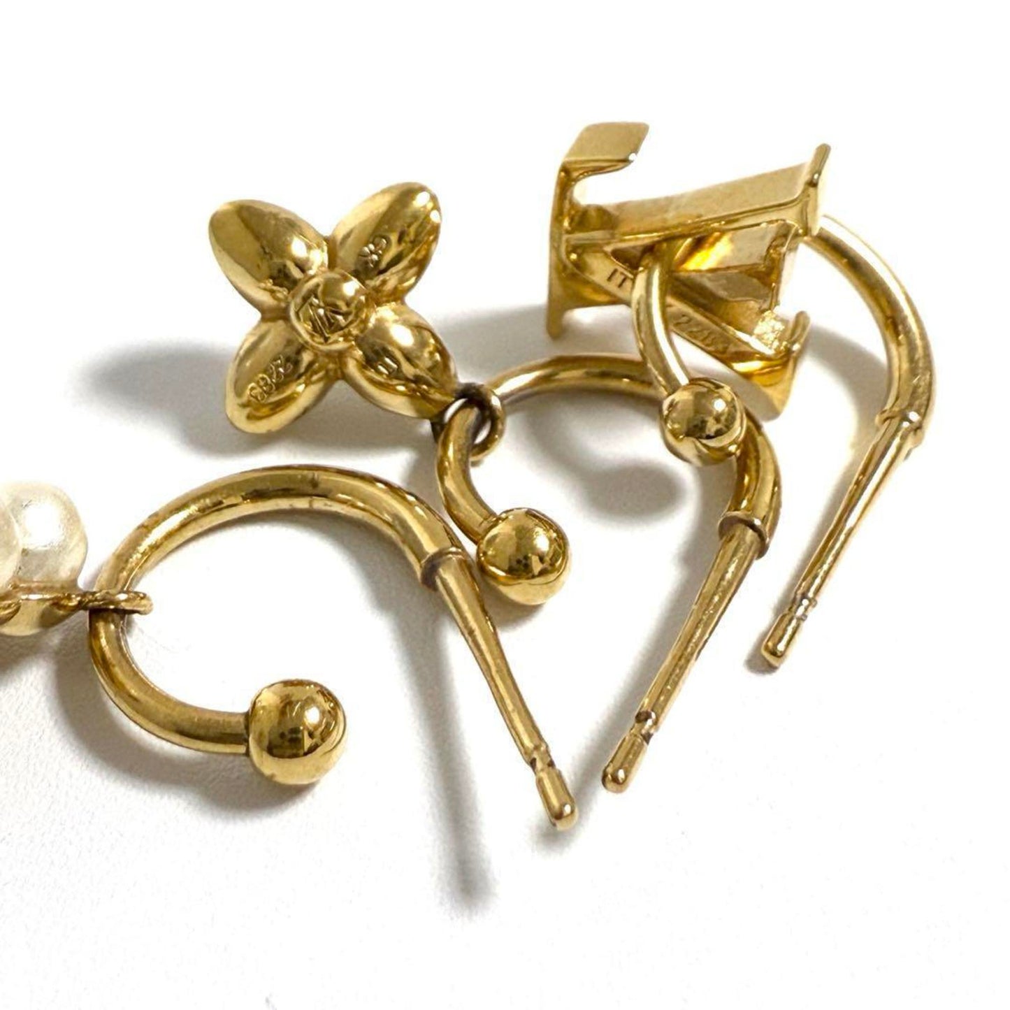 Louis Vuitton Women's Earrings LV Floragram Set of 3