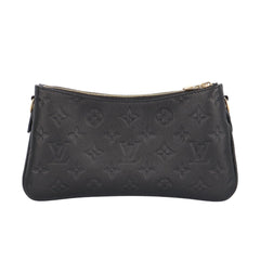 Louis Vuitton Pochette Rive Monogram Empreinte Shoulder Bag, M83301 Black, Women's LOUIS VUITTON — Like New