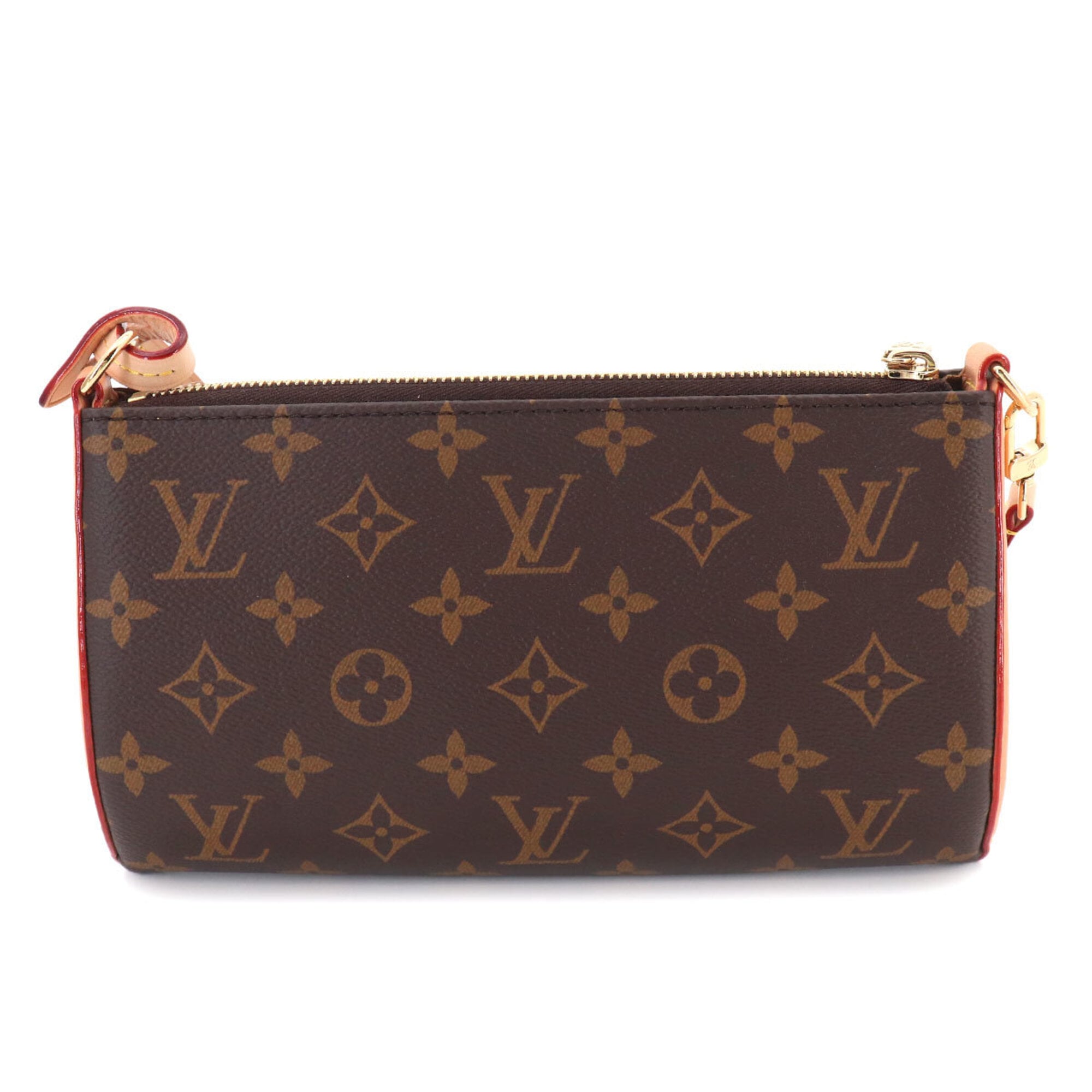 Louis Vuitton Monogram Pochette Tirette Mini 2-way Shoulder Handbag Brown M12859 RFID — New - Store Return