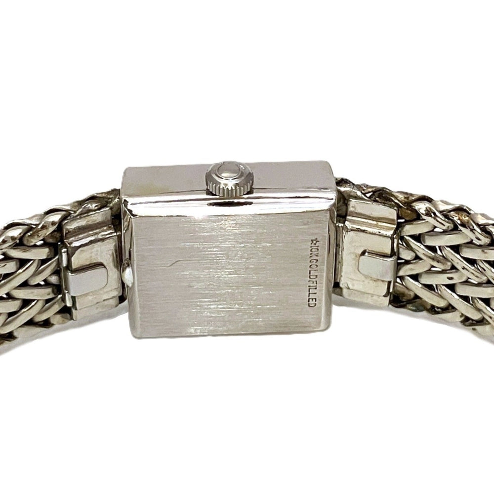 Omega OMEGA wristwatch, total weight 27.4g, GP (gold plated), manual winding, silver dial — Good