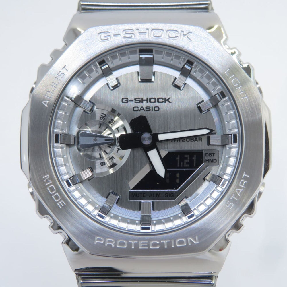 CASIO G-SHOCK FINE METALLIC SERIES GM-2100YM-8ADR Quartz Watch — Like New