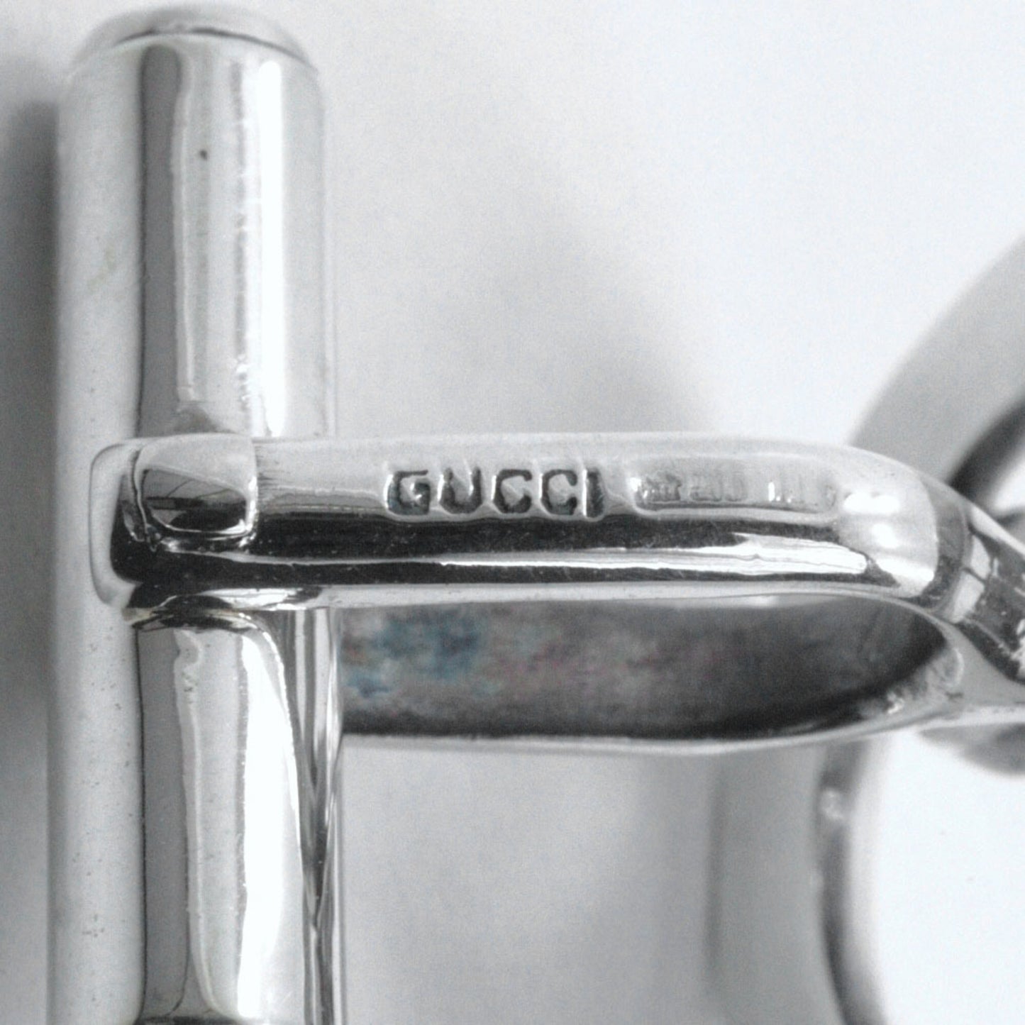 Gucci Horse Motif Cufflinks in Silver 925 for Men