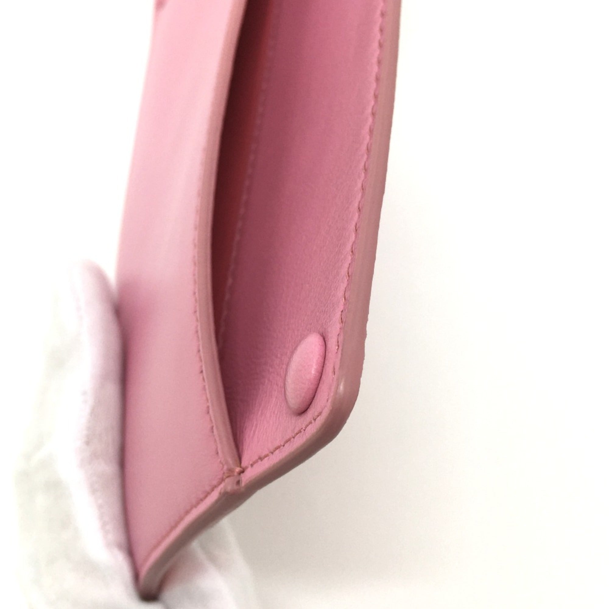 Fendi 7AR907 bag pocket flat Pouch pink — Like New