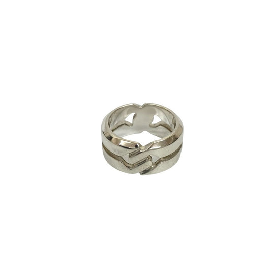 GUCCI Knot Infinity Silver 925 Ring, Accessory, Jewelry, Women's, Silver, 29293