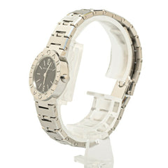 BVLGARI Watch BB23SS Quartz Black Dial Stainless Steel Women's — Good