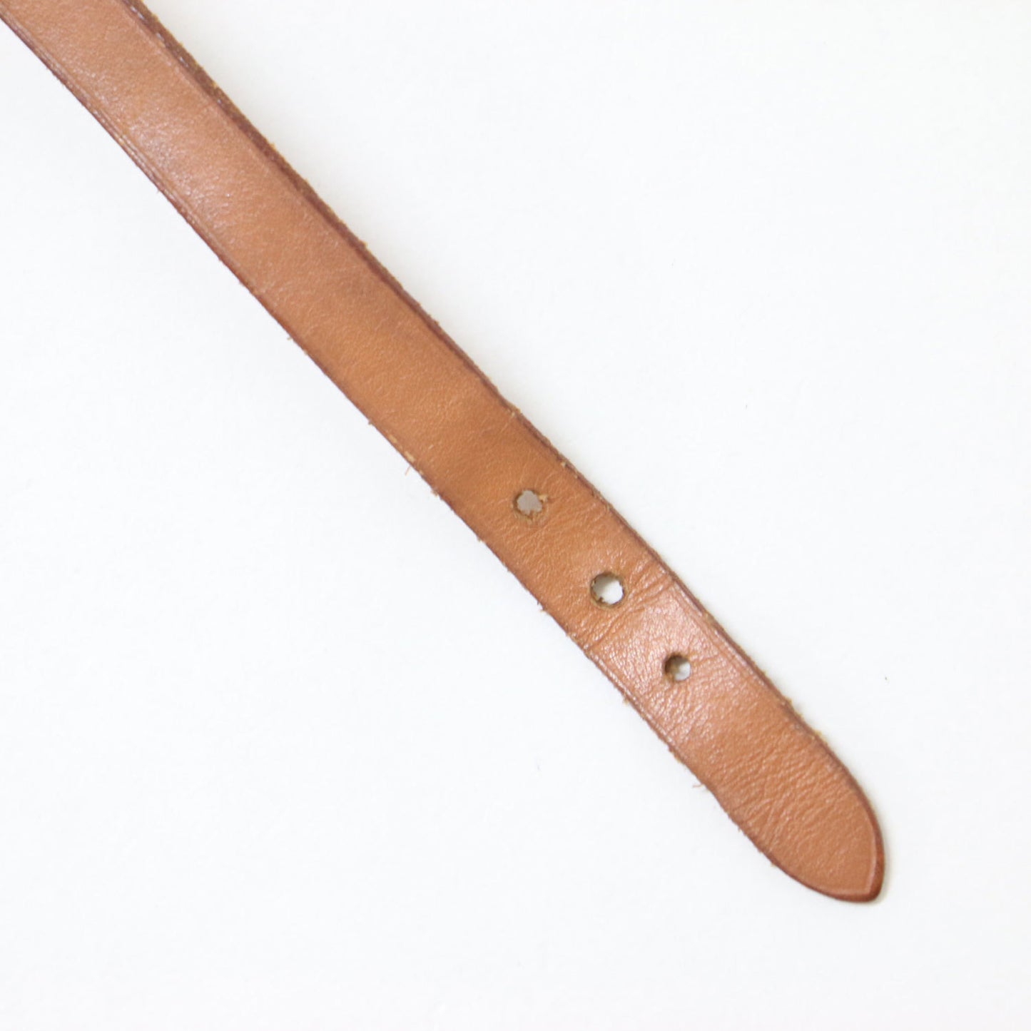 HERMES Hermes API2 Leather Belt Bracelet Bangle Brown Luxury