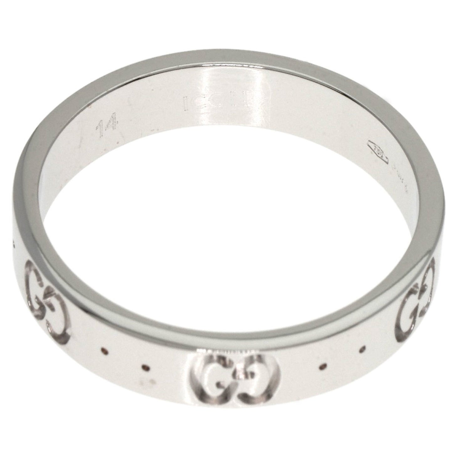 Gucci Icon #14 Ring in 18K White Gold for Women