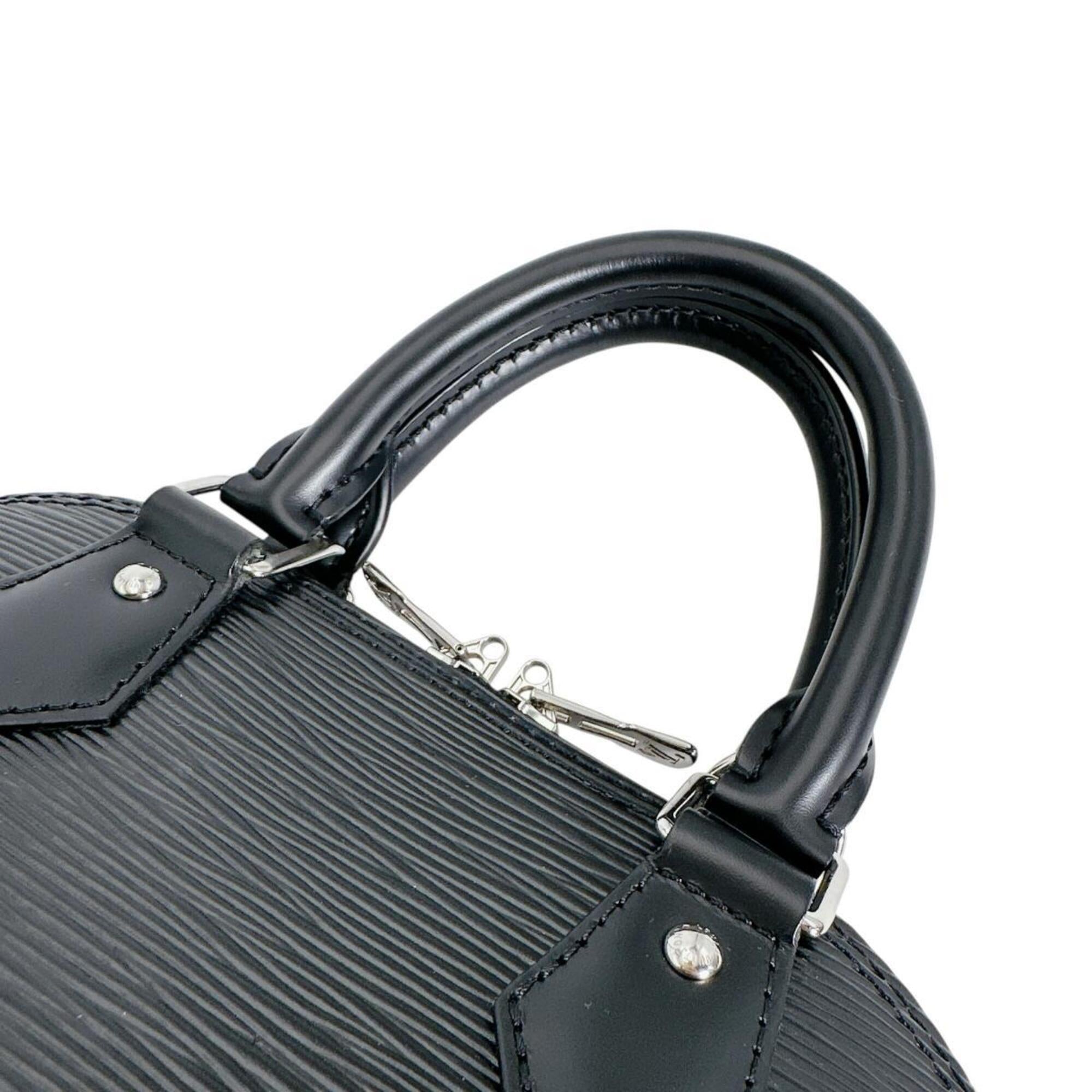 Louis Vuitton Alma BB Shoulder Bag M24645 Epi Leather M59217 Noir — Like New