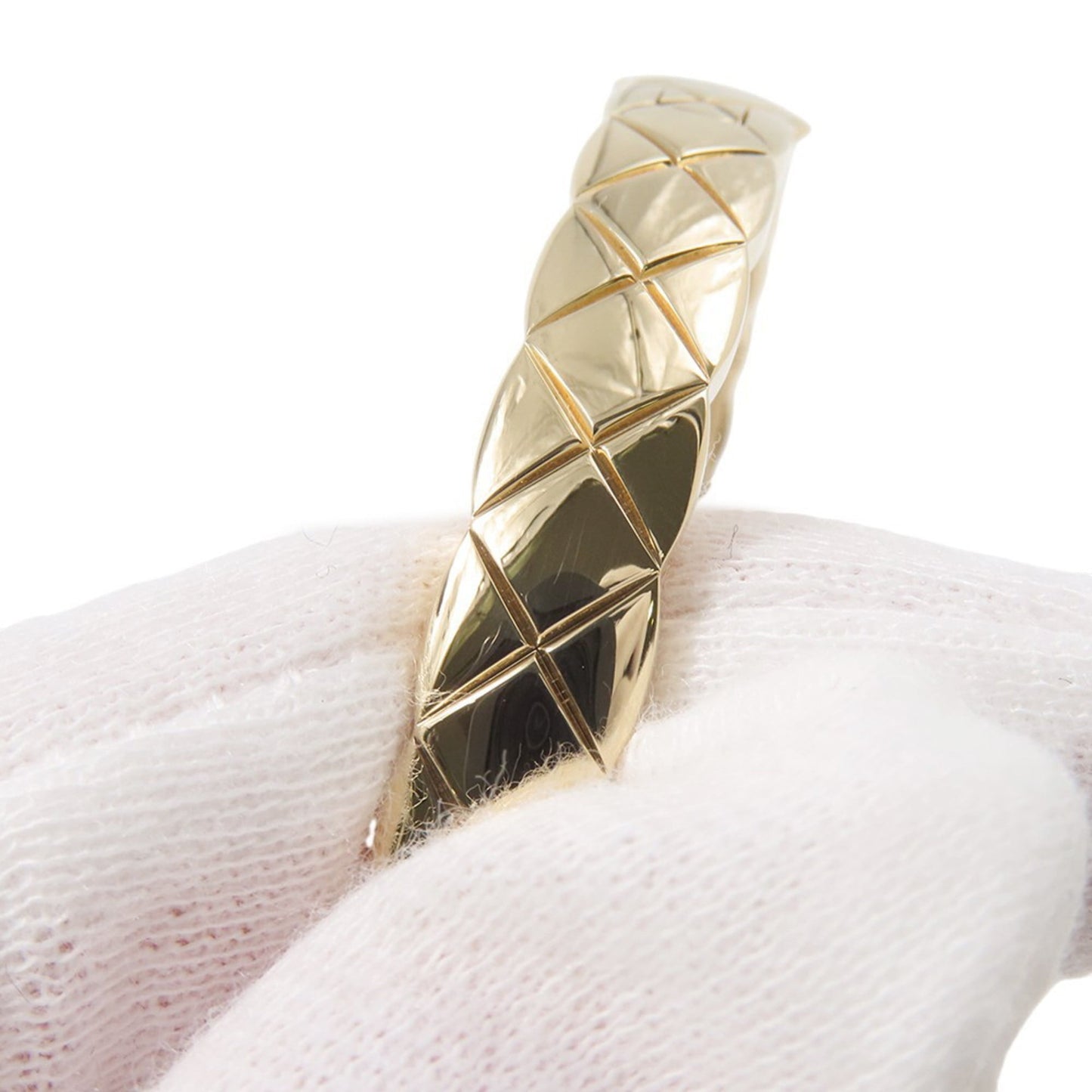 Chanel Coco Crush Collection Bracelet, 18K Yellow Gold, Size L, J13221, CHANEL Bangle