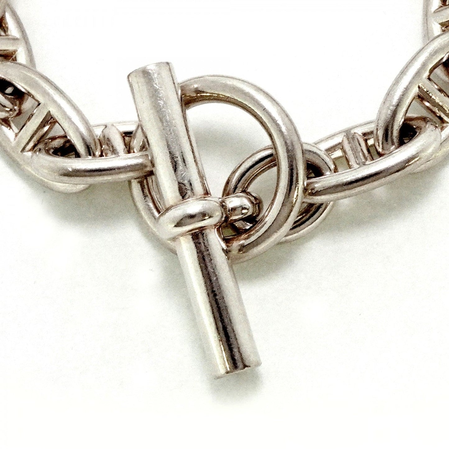 Hermes Hermès Chaine d'Ancre GM Bracelet, 15 links, 925 silver, for men and women