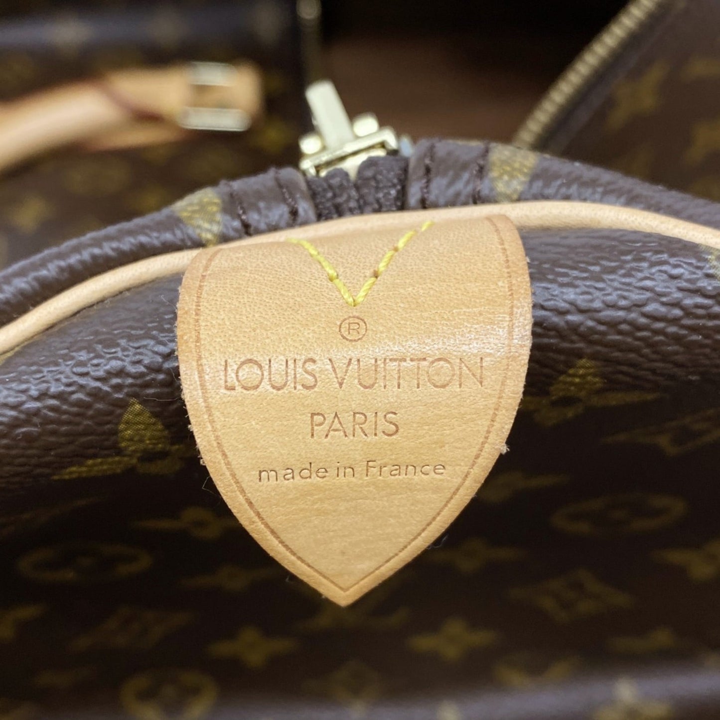 Louis Vuitton Monogram Keepall 60 Boston Bag M41422 Brown Men's/Women's