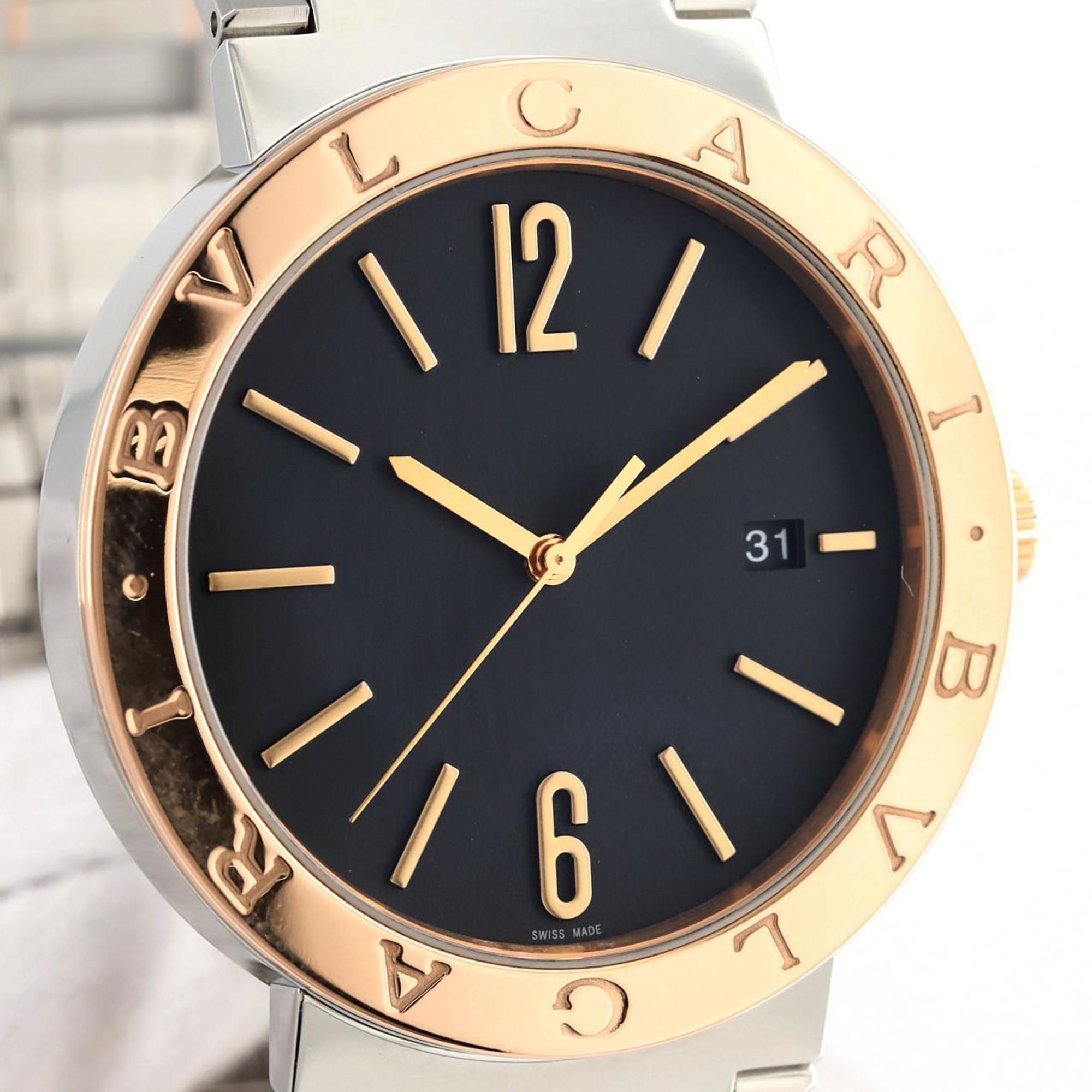 Bulgari PG Combi BBP41SG 102930 SSxPG Watch Automatic — Very Good