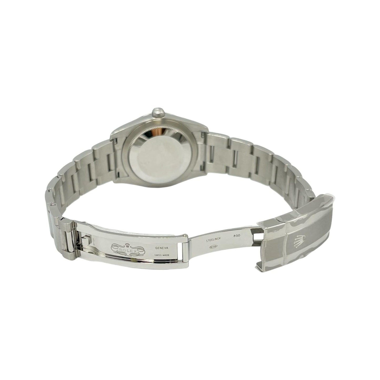 Rolex Oyster Perpetual 34 Pistachio Women's Watch 124200 Stainless Steel Men's