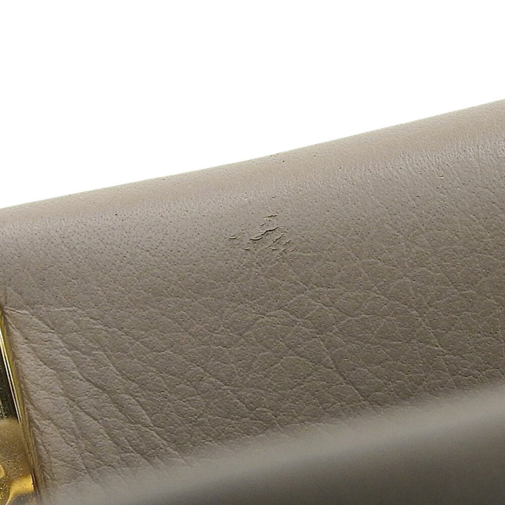 Fendi Peekaboo Medium 8BN290 3ZL F0E65 Bag, Beige Leather