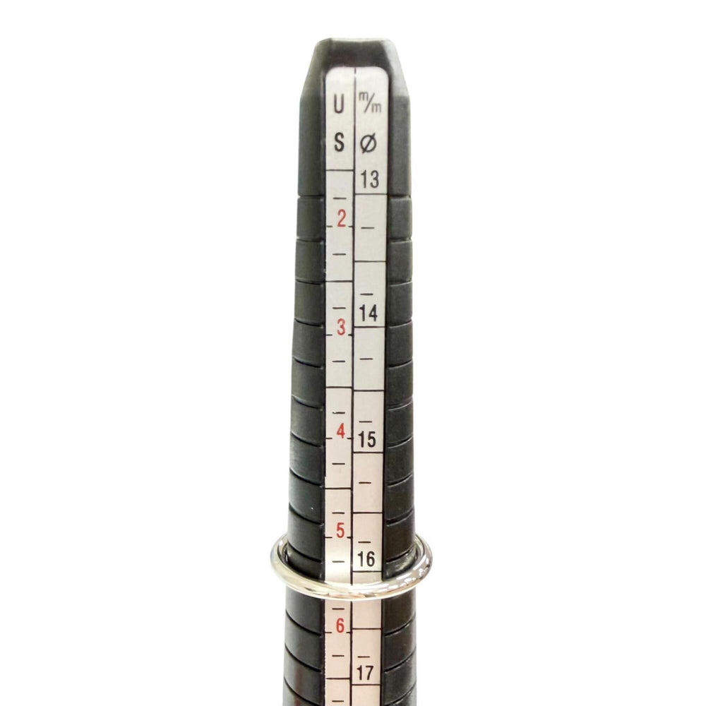 HERMES Amulette Cadena Ring, 2020 model, AG925 sterling silver, 51 lb, made in Italy, weight 5.3g, women's — Like New