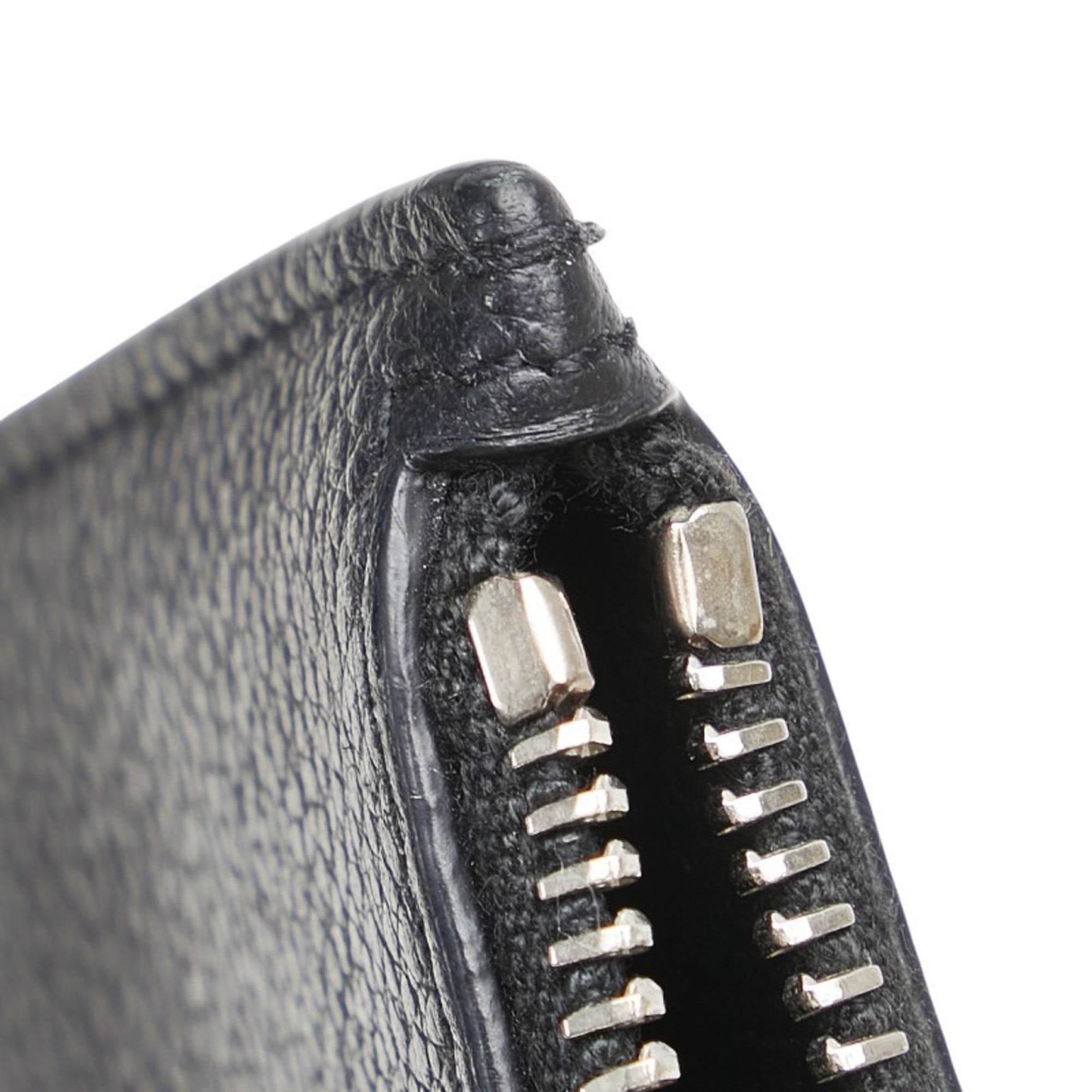 Saint Laurent coin case, pass fragment case 458583, black leather, men's, SAINT LAURENT