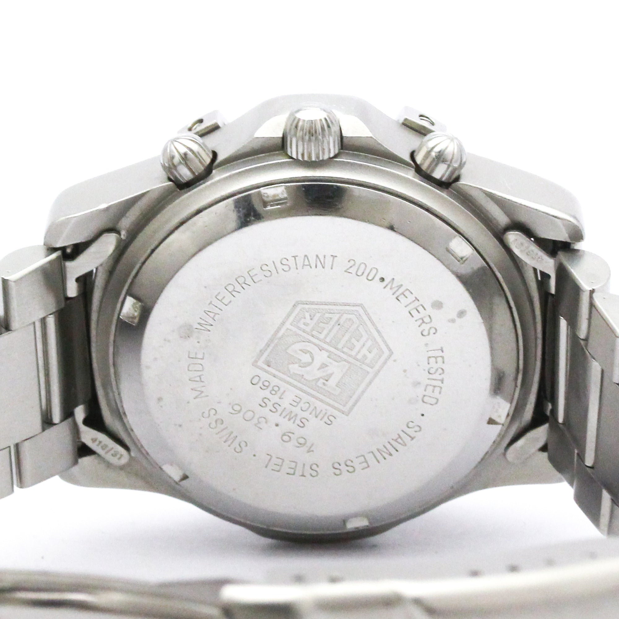 TAG HEUER 2000 Professional Chronograph Steel Automatic Watch 169.306 — Good