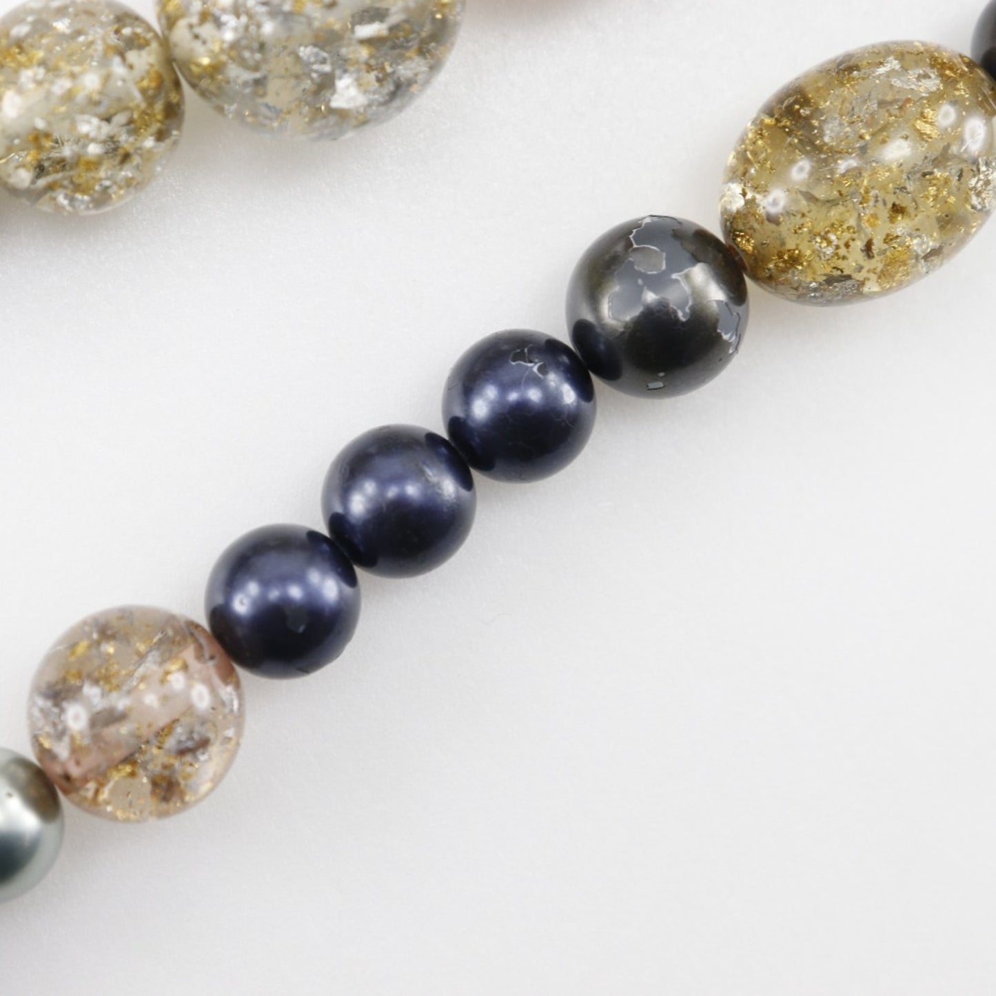 CHANEL COCO Mark Necklace x Fake Pearl Rhinestone 2006 Multicolor 06P Approx. 147g Women's