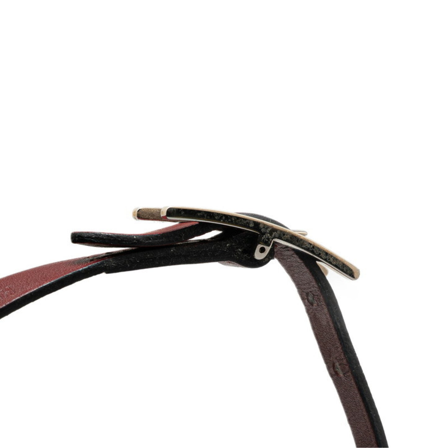 Hermès Api 3 Bracelet, 3-Strand, Wine Red, Bordeaux, Swift, Women's, HERMES