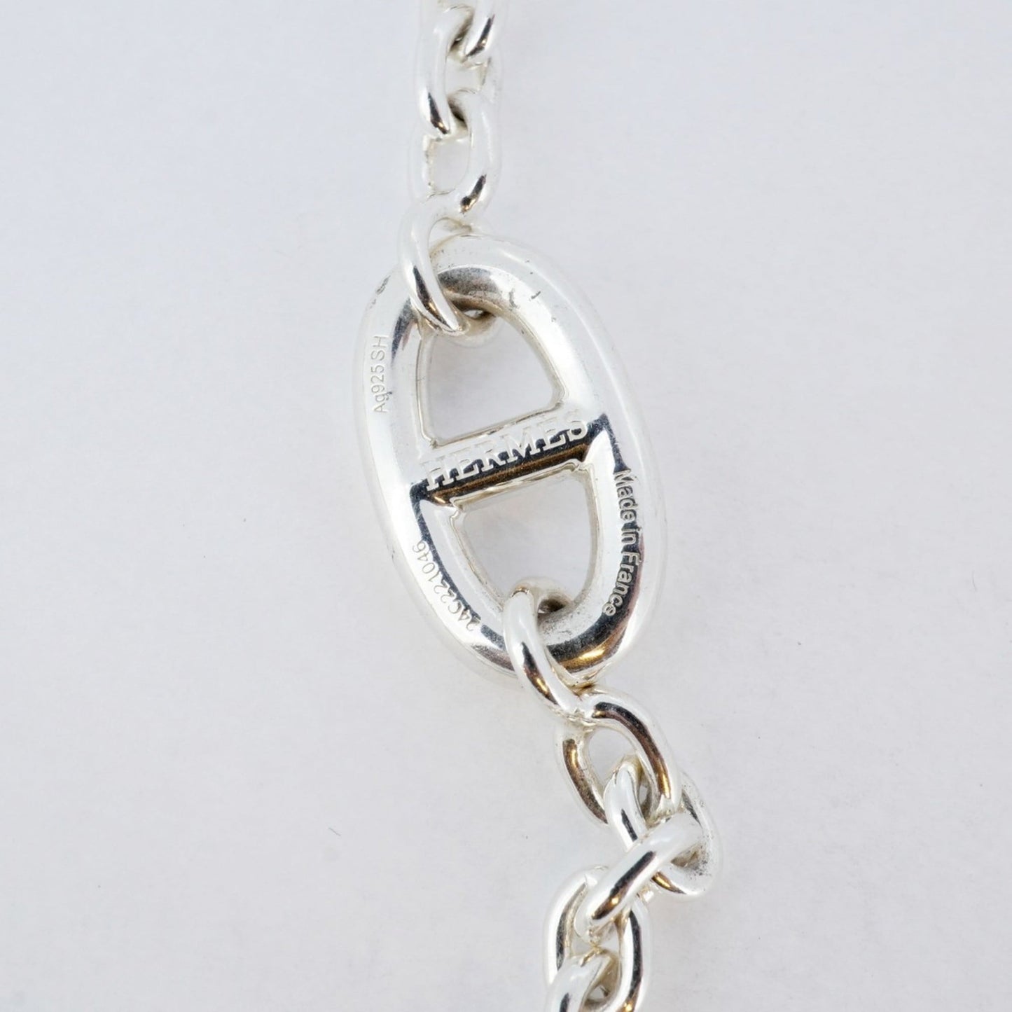 Hermes Chaine d'Ancre Farandole Bracelet, Silver 925, Women's