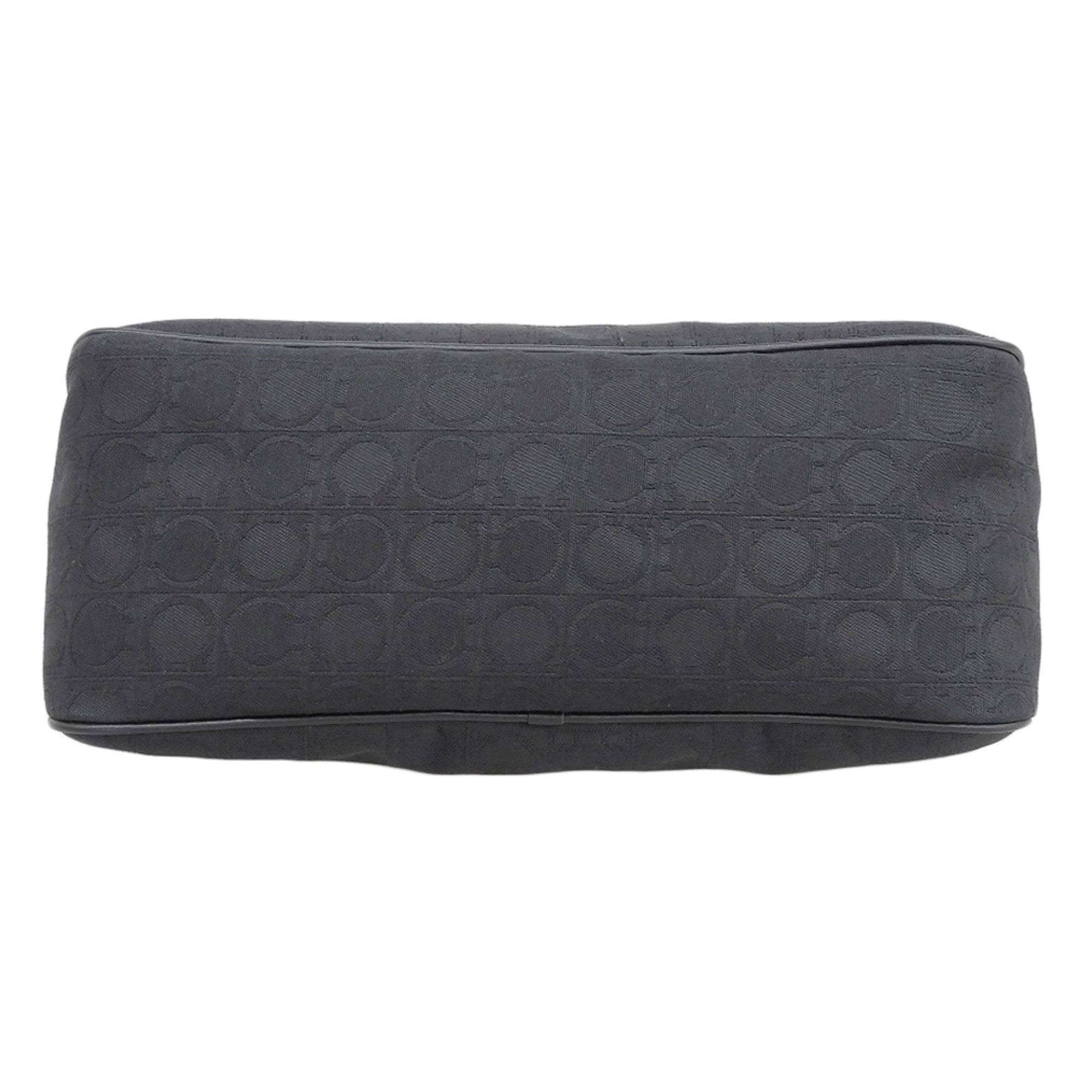 Salvatore Ferragamo Gancini Semi-Shoulder Bag for Women, Black, AU-21 3834. (Shoulder bag, black, women's) — Like New
