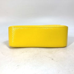 LOUIS VUITTON M21702 Yayoi Kusama collaboration LVxYK Malellini shoulder bag handbag Epi leather ladies jaune yellow — New - Store Return