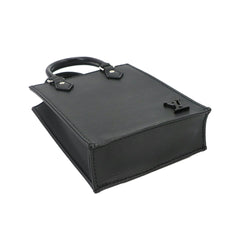 Louis Vuitton Epi Petite Sac Plat 2-way Hand/Shoulder Handbag Leather Noir M69441 — Like New