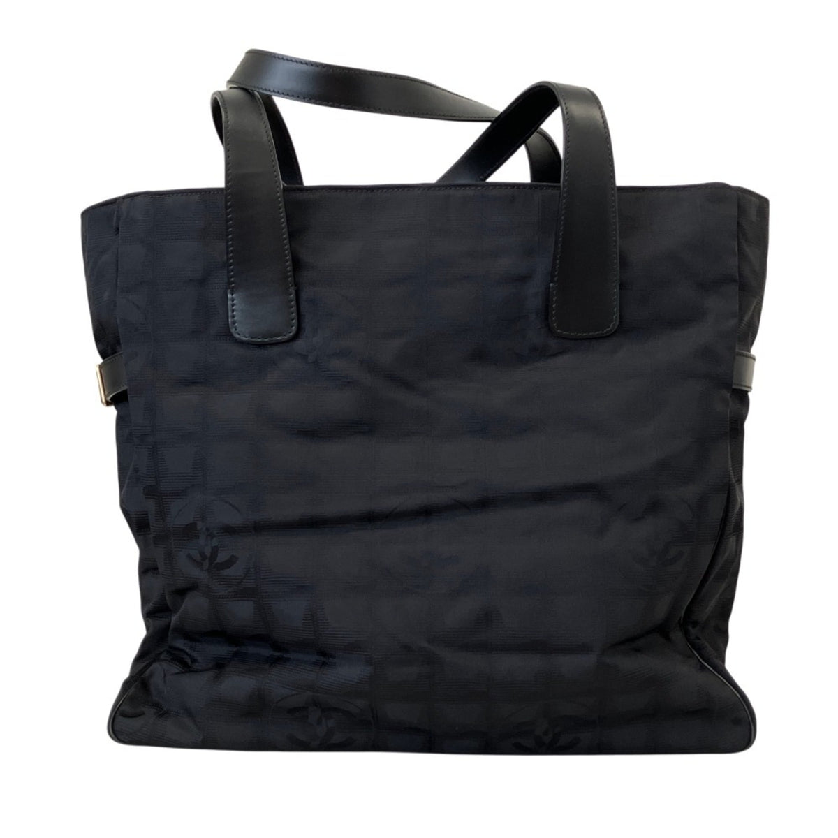 CHANEL New Travel Line GM Tote Bag A15825 Black Women's — Like New