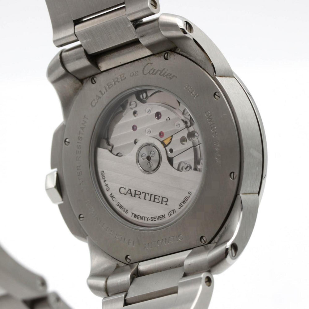 Cartier Calibre de LM W7100015 SS Automatic Watch — Good