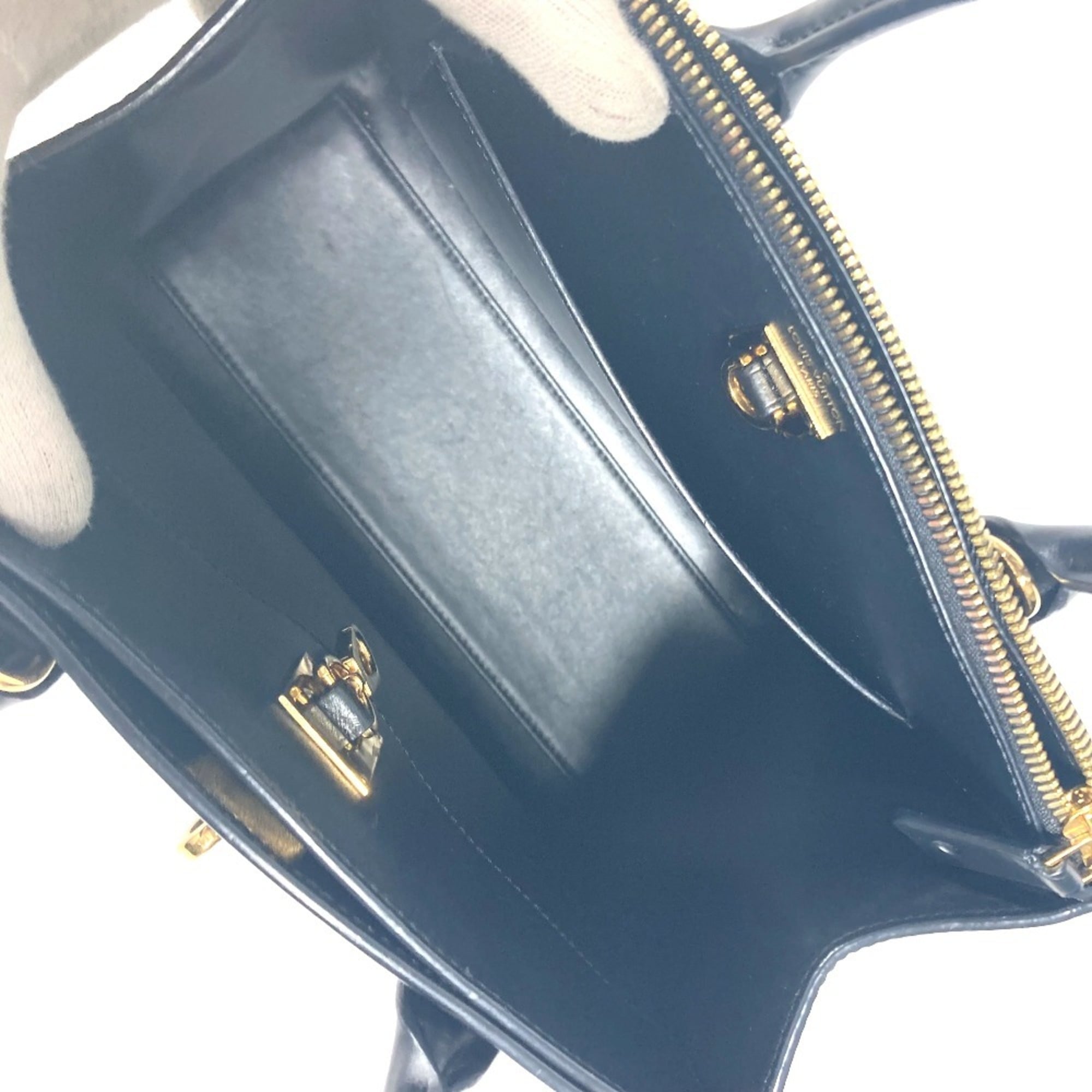 LOUIS VUITTON M53252 Monogram Reverse City Steamer PM Bag Handbag Shoulder Leather Women's Brown G-241125-20 — Like New