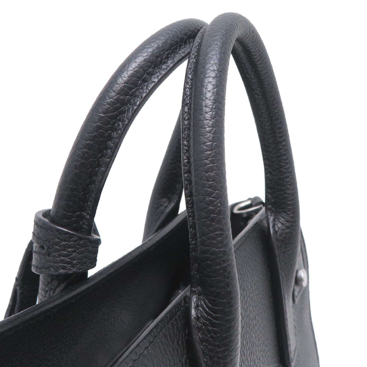 Saint Laurent Paris Sac de Jour Baby Women's Handbag 485019 Leather Black