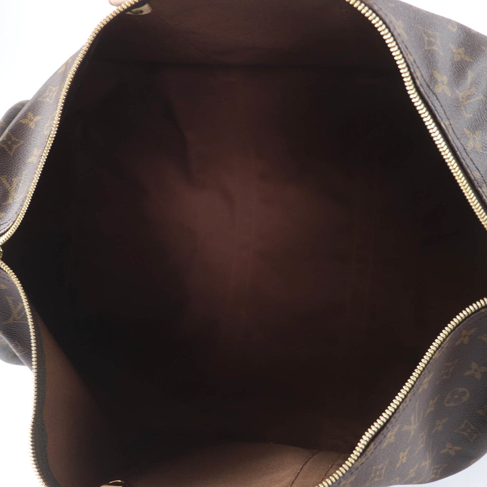 LOUIS VUITTON M41414 Keepall Bandoulière 55 Monogram Canvas Boston Bag, Brown, Made in France, Women's — Like New