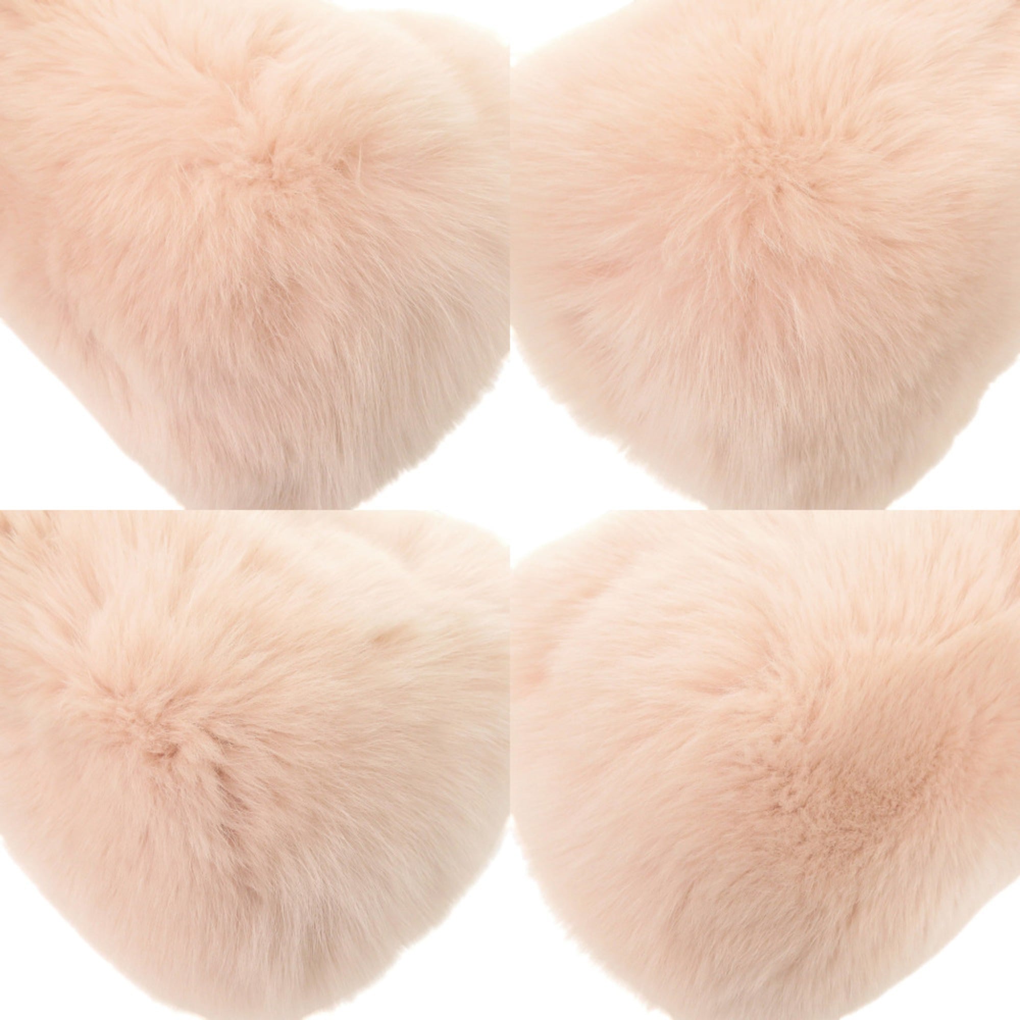 Fendi Peekaboo Mini 8BN244 Fox Fur Leather Pink 2-Way Handbag Shoulder Bag 1088FENDI — Like New