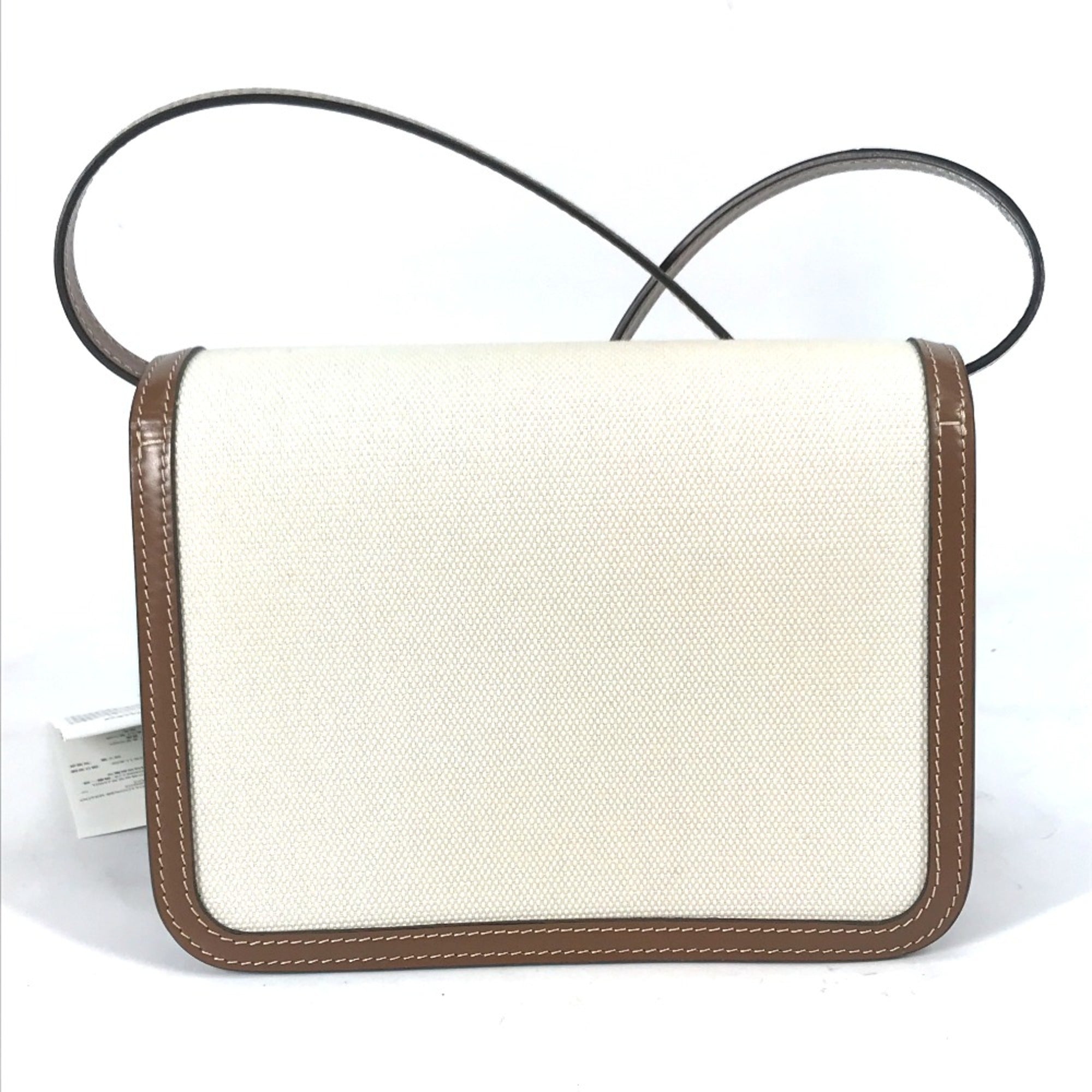 Burberry 8039365 Bag 2WAY bag Clutch bag Crossbody Shoulder Bag Beige Brown — Like New