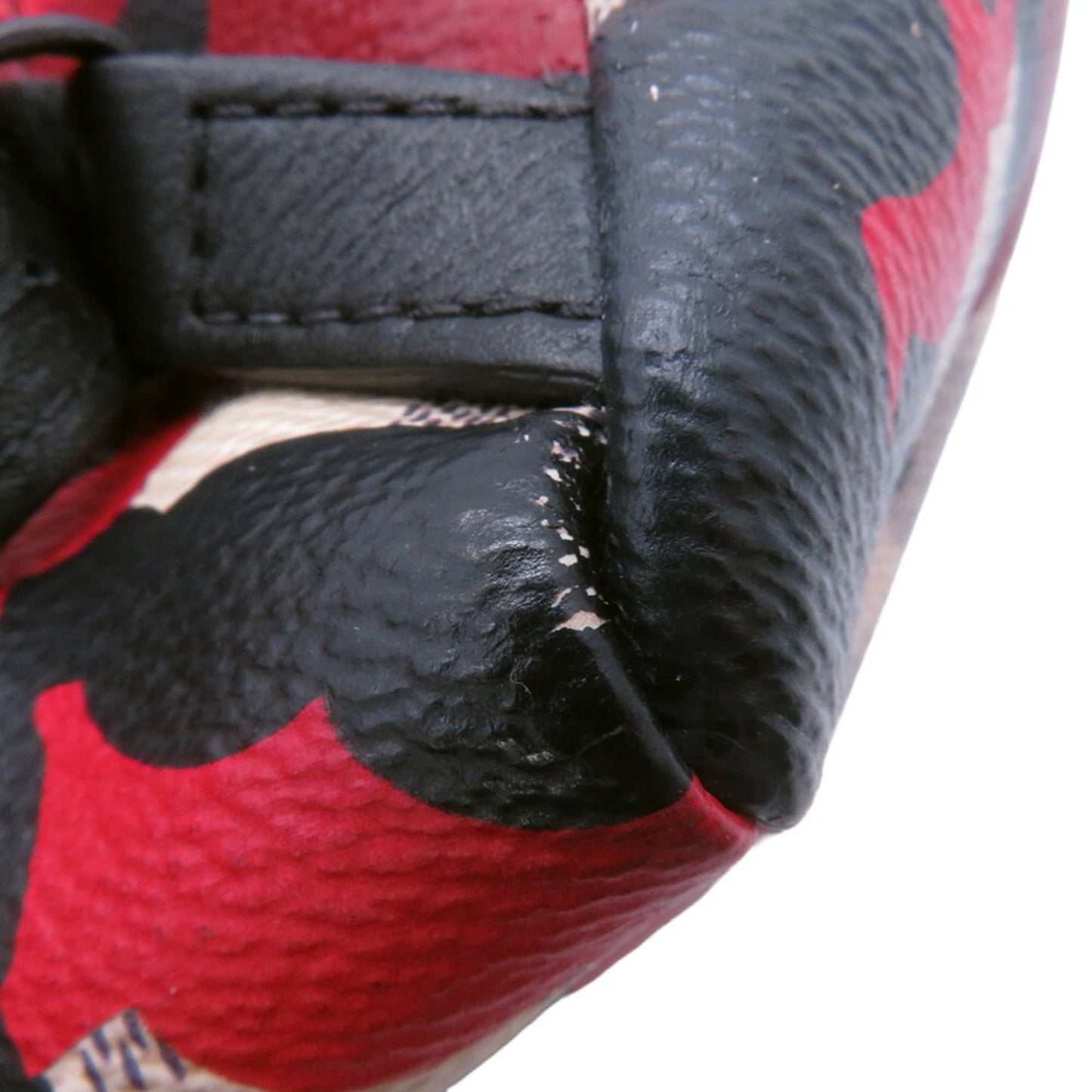 Louis Vuitton Damier Azur Palm Springs Backpack PM N41059, a collaboration with Kansai Yamamoto