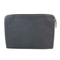 FENDI Selleria L-shaped clutch bag in leather for men, dark brown