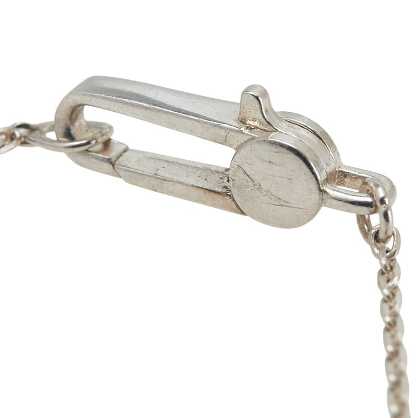 Gucci Trademark Heart Bracelet in Silver Metal for Women