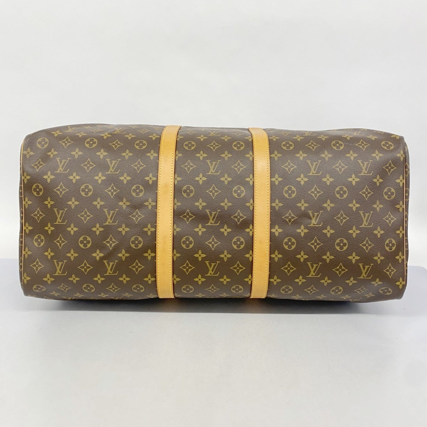 Louis Vuitton Monogram Keepall 60 Boston Bag M41422 Brown Men's/Women's