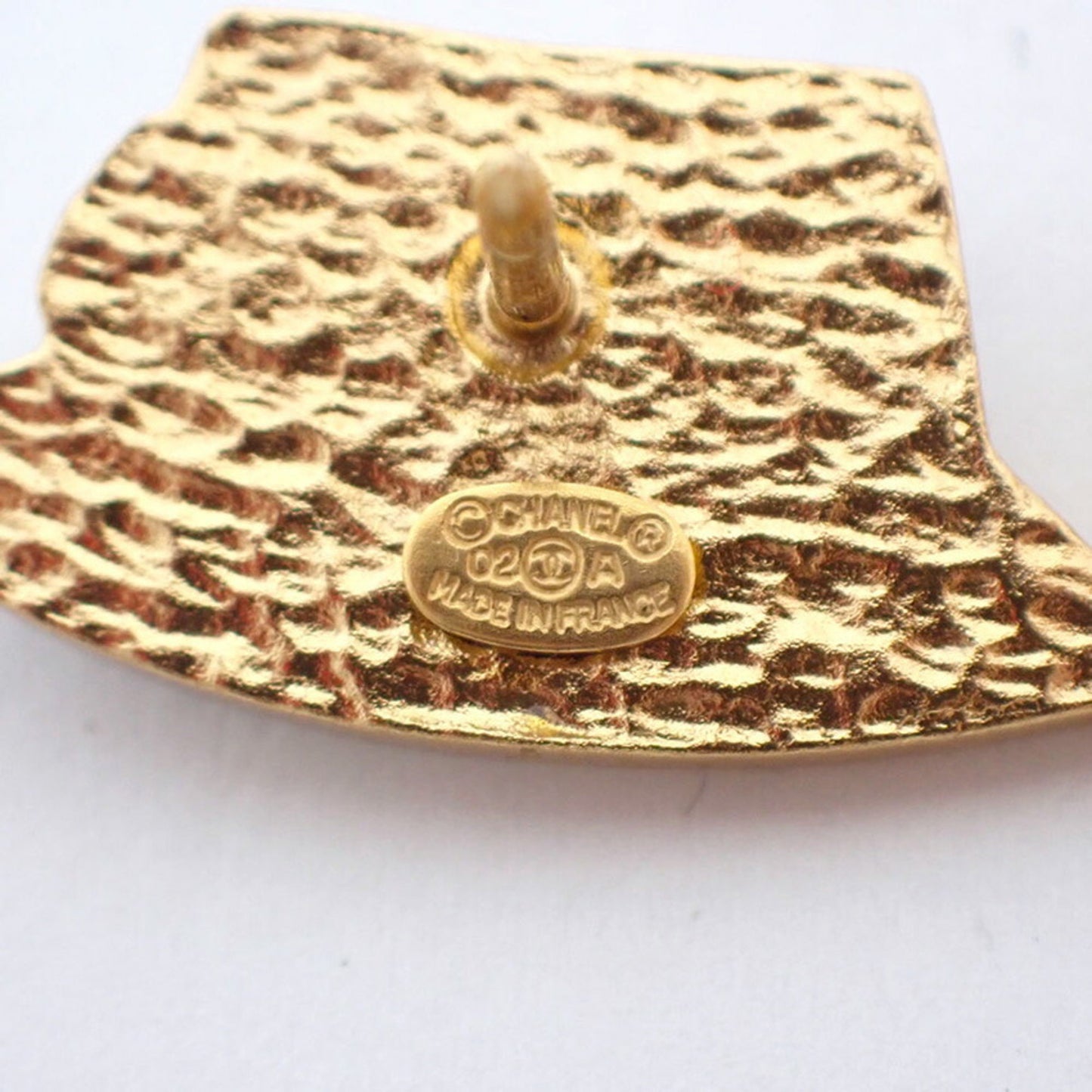 CHANEL Camellia Hat Motif Brooch j72-26